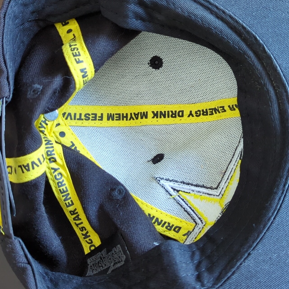 Rockstar Mayhem Festival Flat Brim Adjustable Hat - Picture 4 of 5